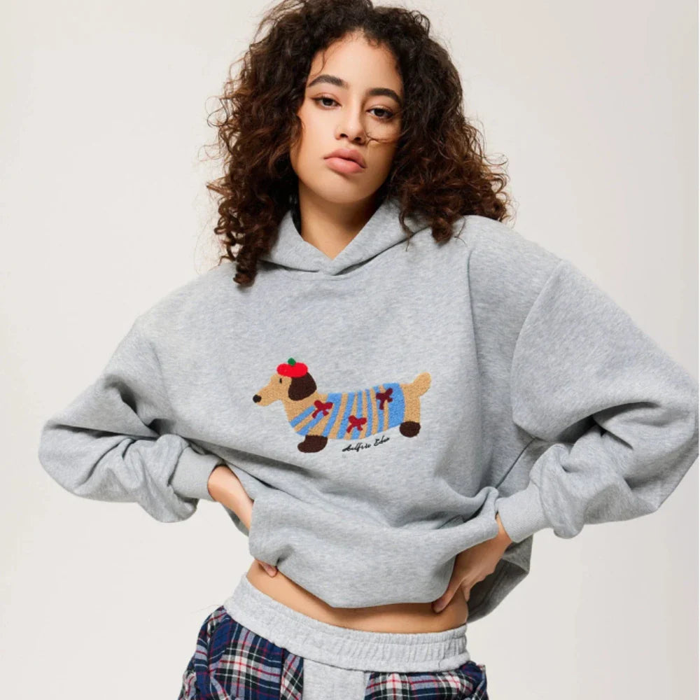 Isla's Icons cosy dog Hoodie
